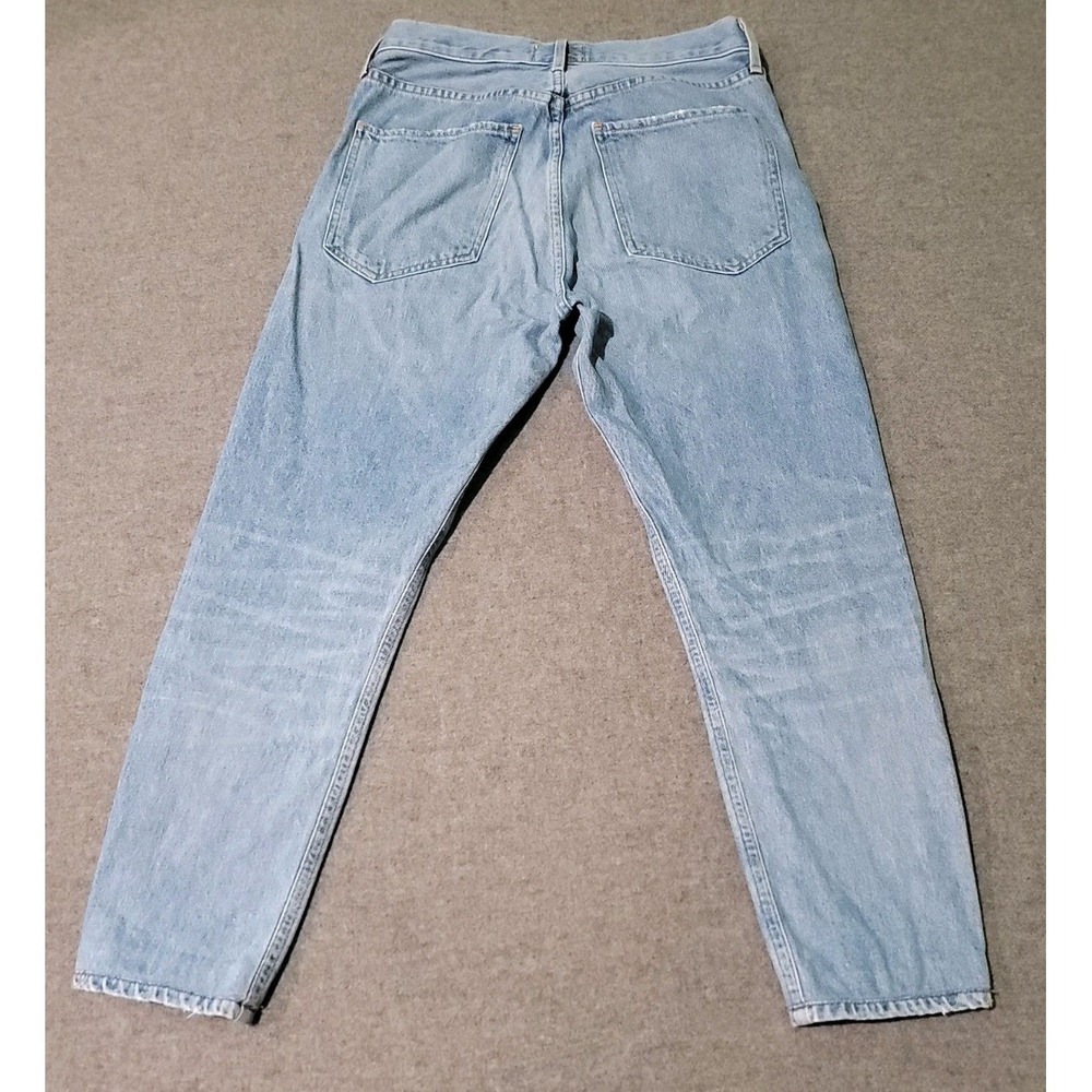 AGOLDE Womens Jeans 28 (29x26)  High Rise Straight Button Fly Cotton USA - Picture 2 of 11